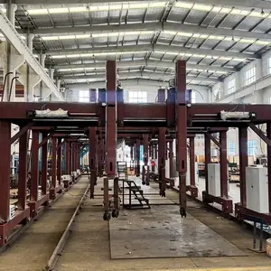  منطقة تجميع ولحام جسرية (Gantry Welding)